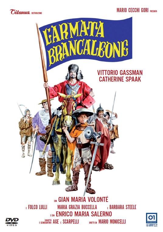 L' armata Brancaleone (DVD) di Mario Monicelli - DVD