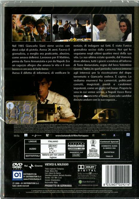 Fortapàsc di Marco Risi - DVD - 2