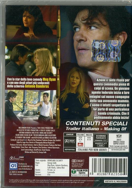 Homeland Security di George Gallo - DVD - 2