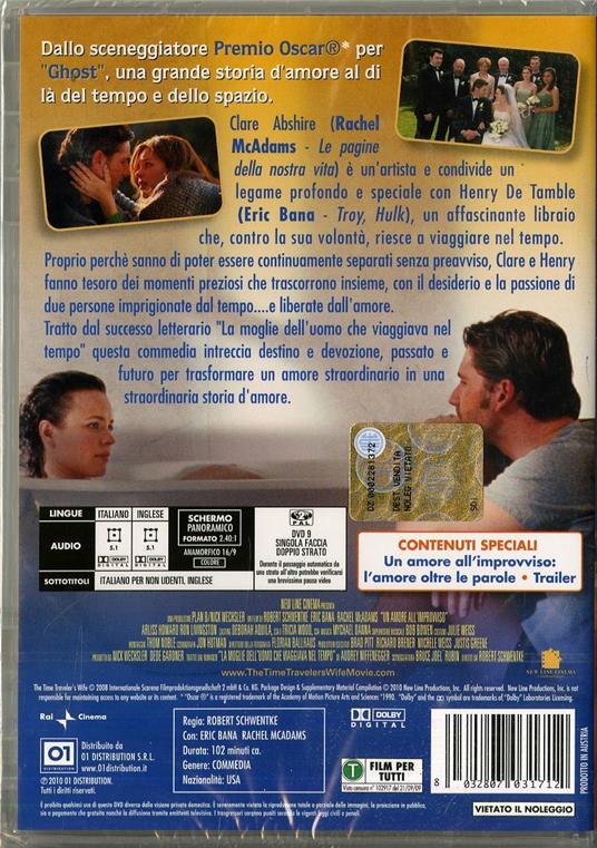 Un amore all'improvviso di Robert Schwentke - DVD - 2