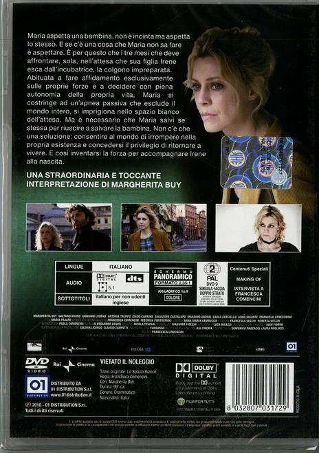 Lo spazio bianco di Francesca Comencini - DVD - 2