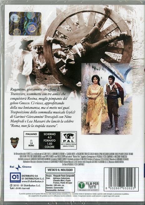 Rugantino di Pasquale Festa Campanile - DVD - 2