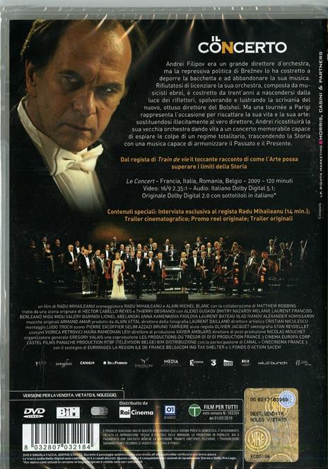 Il concerto di Radu Mihaileanu - DVD - 2