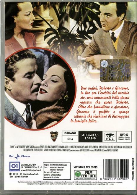 Torna! di Raffaello Matarazzo - DVD - 2