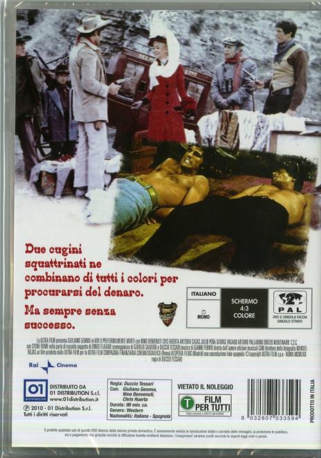 Vivi o preferibilmente morti di Duccio Tessari - DVD - 2