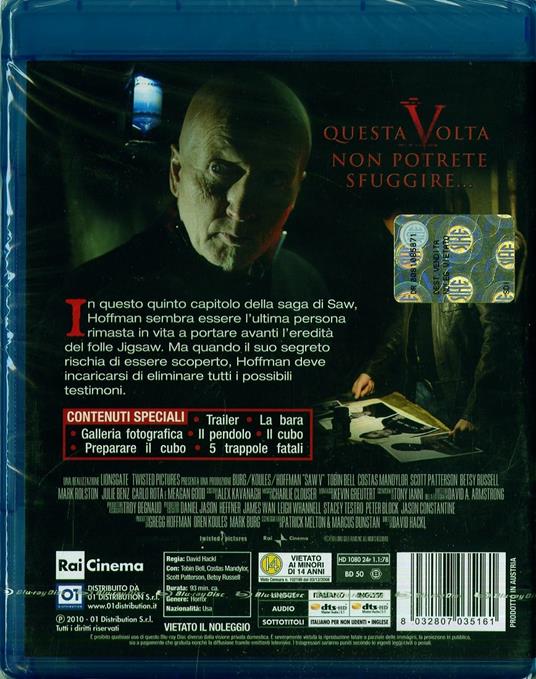 Saw V di David Hackl - Blu-ray - 2