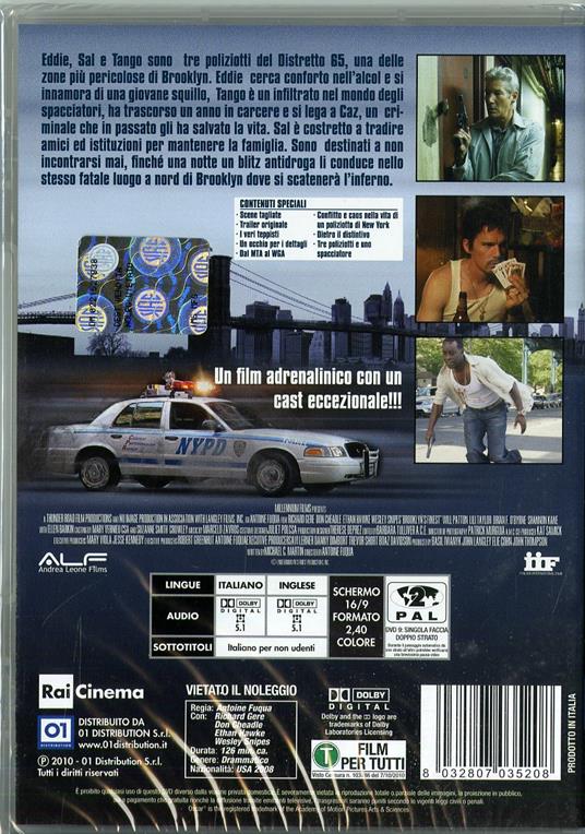 Brooklyn's Finest di Antoine Fuqua - DVD - 2