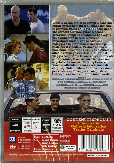 Incontriamoci a Las Vegas di Ron Shelton - DVD - 2