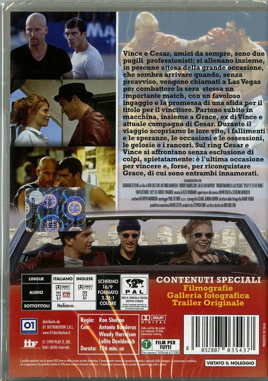 Incontriamoci a Las Vegas di Ron Shelton - DVD - 2