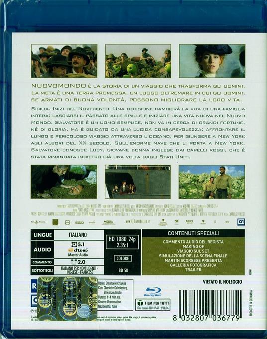 Nuovomondo di Emanuele Crialese - Blu-ray - 2