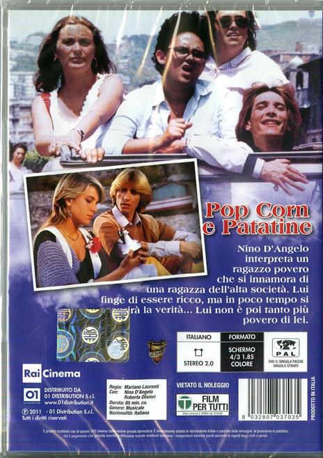 Pop corn e patatine di Mariano Laurenti - DVD - 2