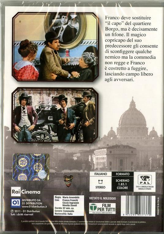 Storia di fifa e di coltello. Er seguito der Più di Mario Amendola - DVD - 2