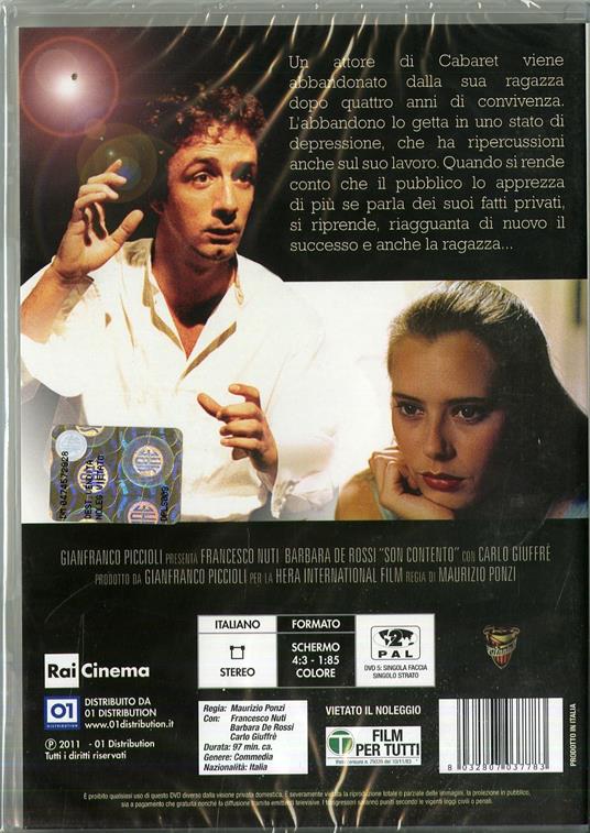 Son contento di Maurizio Ponzi - DVD - 2