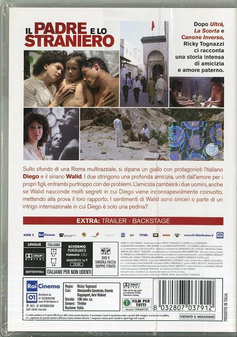 Il padre e lo straniero di Ricky Tognazzi - DVD - 2