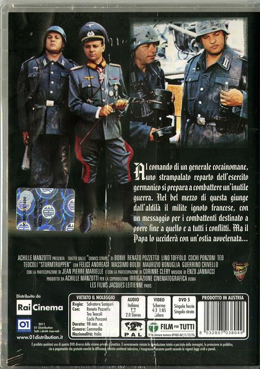 Sturmtruppen di Salvatore Samperi - DVD - 2