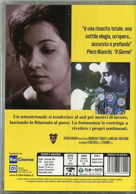 I fidanzati di Ermanno Olmi - DVD - 2