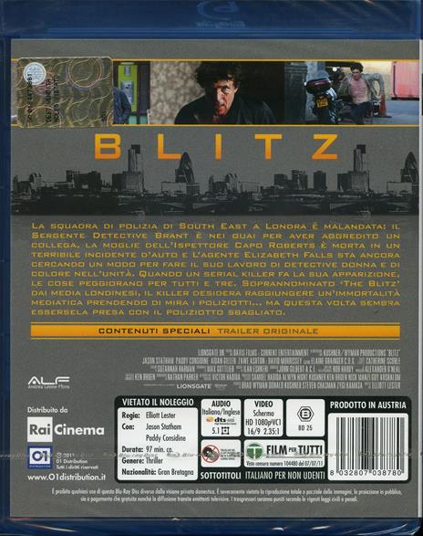 Blitz di Elliott Lester - Blu-ray - 2