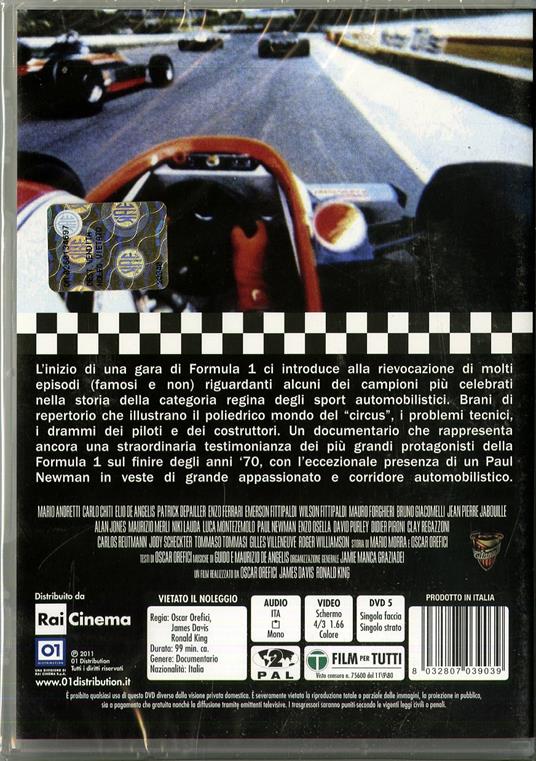Pole Position. I guerrieri della Formula Uno di James Davis A. Climati,Ronald King - DVD - 2
