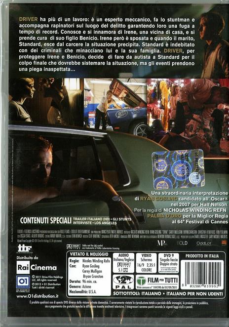 Drive di Nikolas Winding Refn - DVD - 2