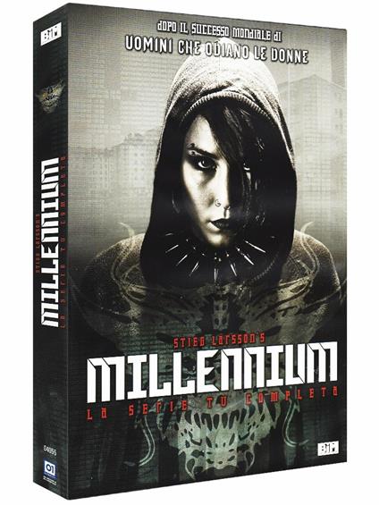Millennium. La serie tv completa (3 DVD) di Niels Arden Oplev,Daniel Alfredson - DVD