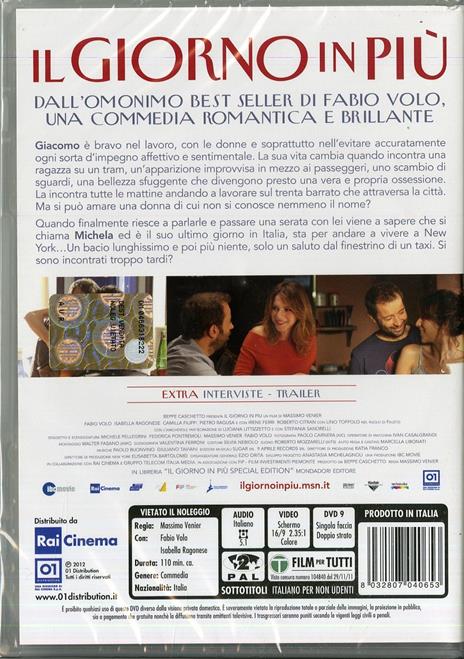 Il giorno in più di Massimo Venier - DVD - 2