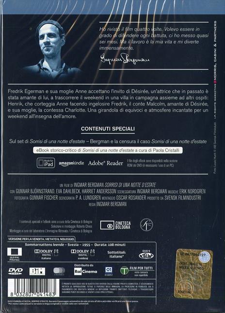 Sorrisi di una notte d'estate di Ingmar Bergman - DVD - 2