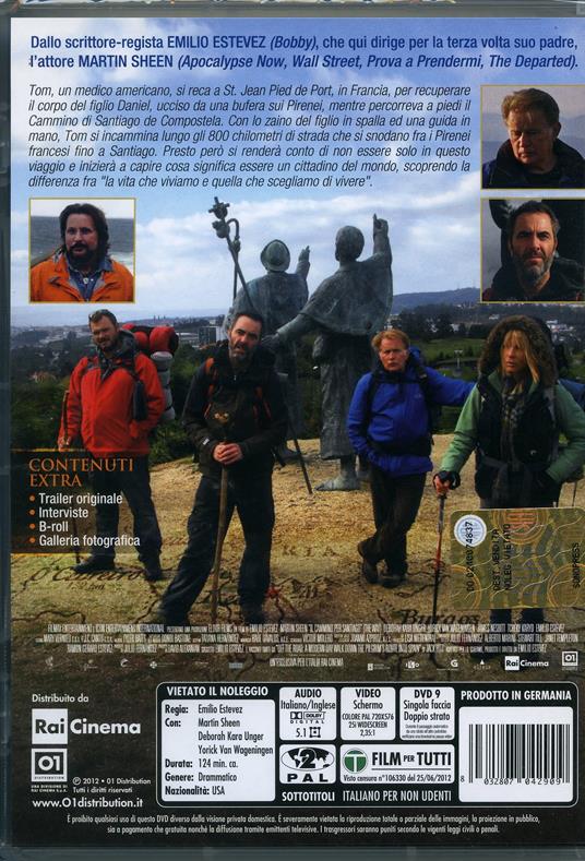 Il cammino per Santiago (DVD) di Emilio Estevez - DVD - 2