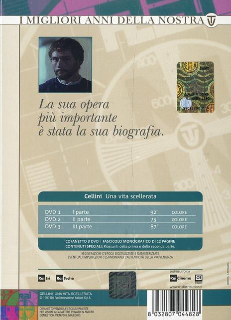 Cellini. Una vita scellerata (3 DVD) di Giacomo Battiato - DVD - 2