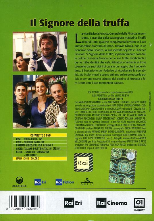 Il signore della truffa (2 DVD) di Luis Prieto - DVD - 2