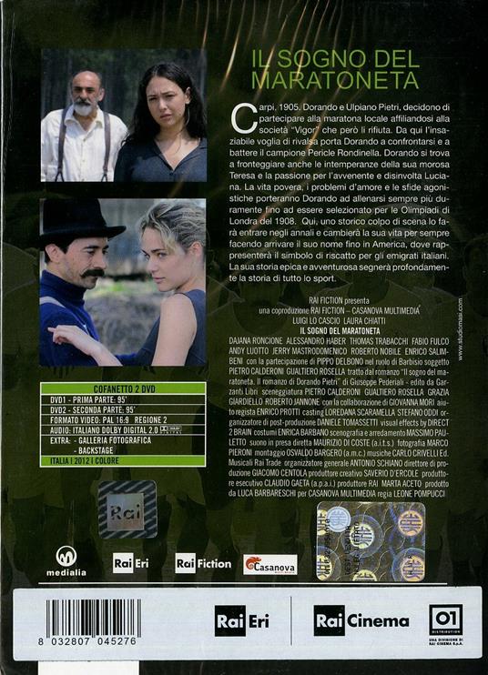 Il sogno del maratoneta (2 DVD) di Leone Pompucci - DVD - 2