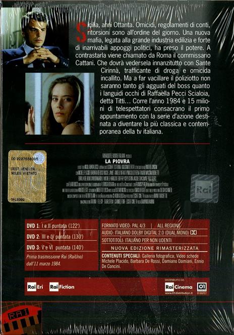La piovra 1 di Damiano Damiani - DVD - 2