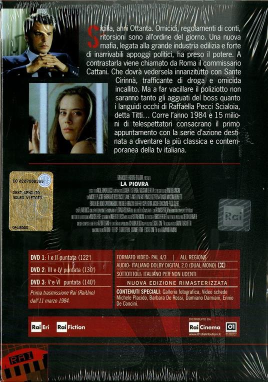 La piovra 1 di Damiano Damiani - DVD - 2