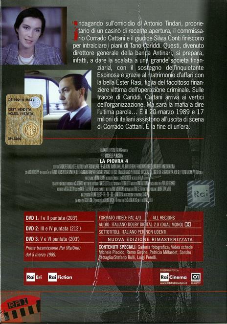 La piovra 4 (3 DVD) di Luigi Perelli - DVD - 2