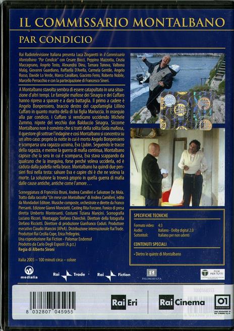 Il commissario Montalbano. Par condicio di Alberto Sironi - DVD - 2