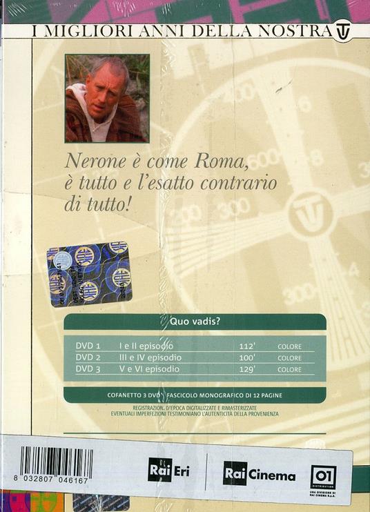 Quo Vadis? (3 DVD) di Franco Rossi - DVD - 2