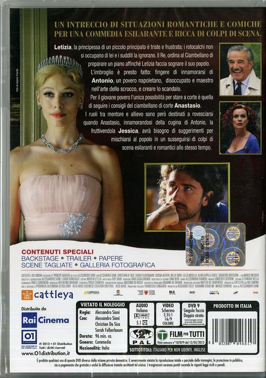 Il principe abusivo - DVD - Film di Alessandro Siani Commedia IBS