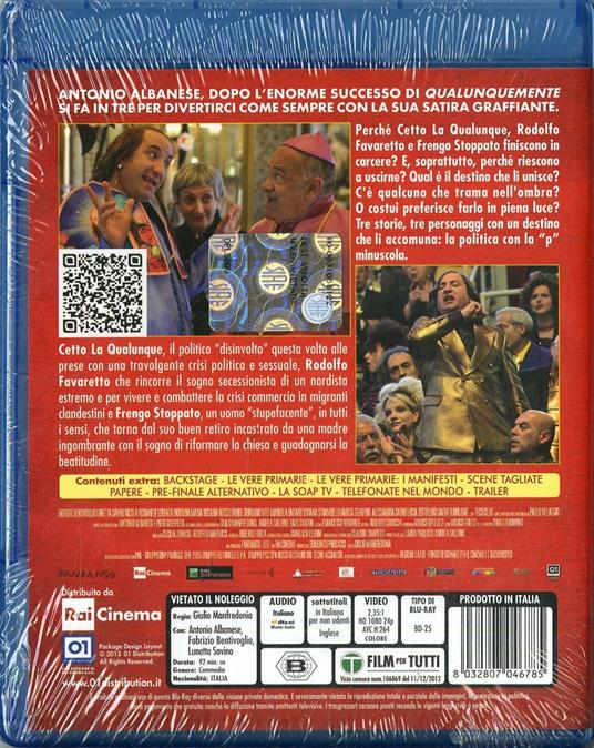 Tutto tutto niente niente di Giulio Manfredonia - Blu-ray - 2