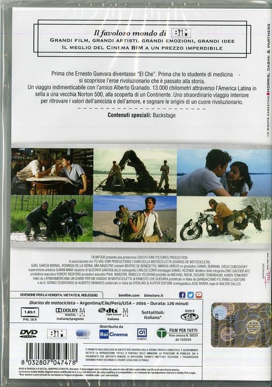 I diari della motocicletta di Walter Salles - DVD - 2