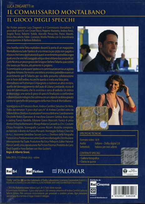 Il commissario Montalbano. Il gioco degli specchi di Alberto Sironi - DVD - 2