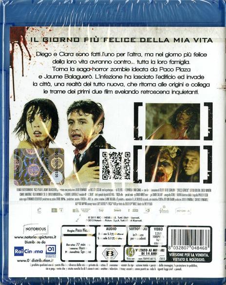 Rec 3. La genesi di Paco Plaza - Blu-ray - 2