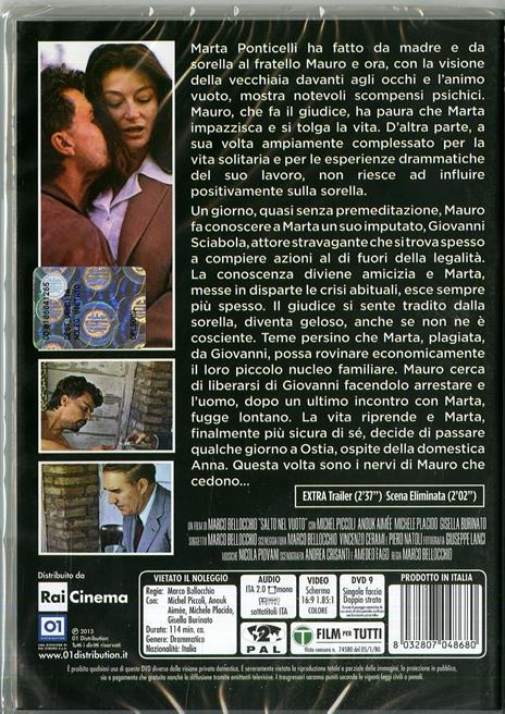 Salto nel vuoto di Marco Bellocchio - DVD - 2