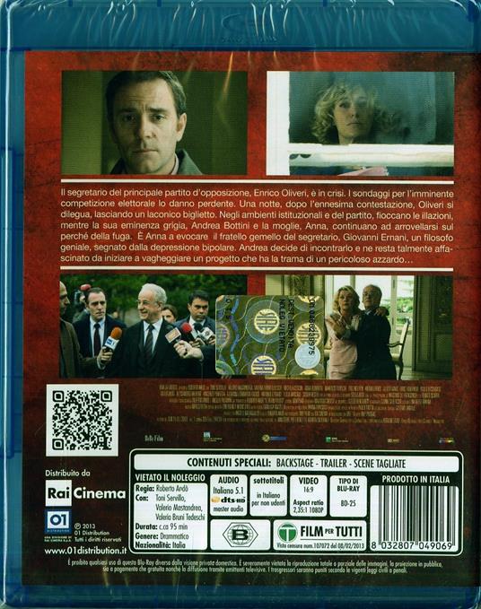 Viva la libertà di Roberto Andò - Blu-ray - 2