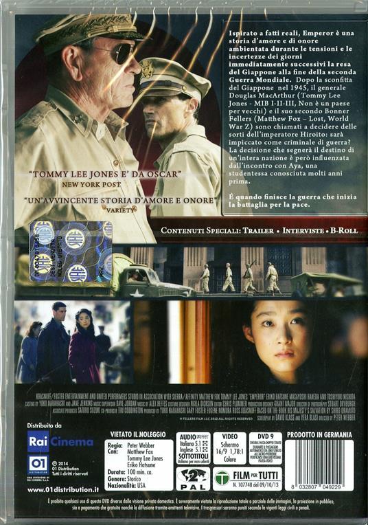 Emperor di Peter Webber - DVD - 2