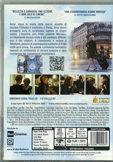 A Lady in Paris di Ilmar Raag - DVD - 2