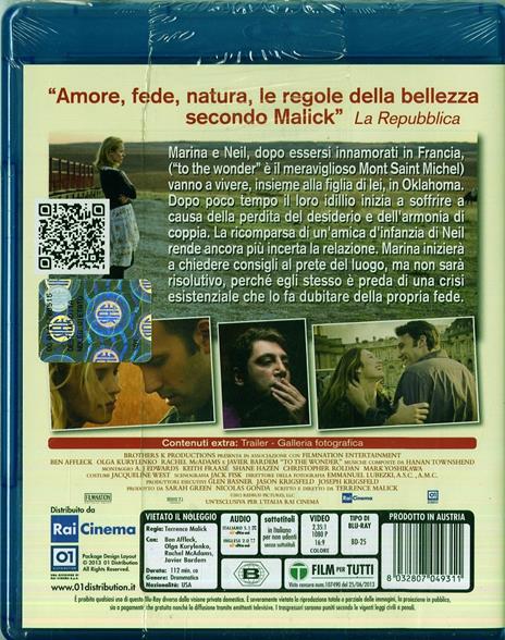To the Wonder di Terrence Malick - Blu-ray - 2