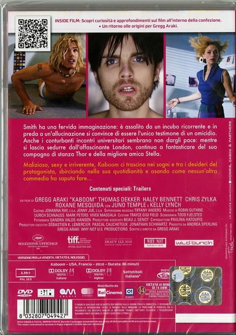 Kaboom (DVD) di Gregg Araki - DVD - 2