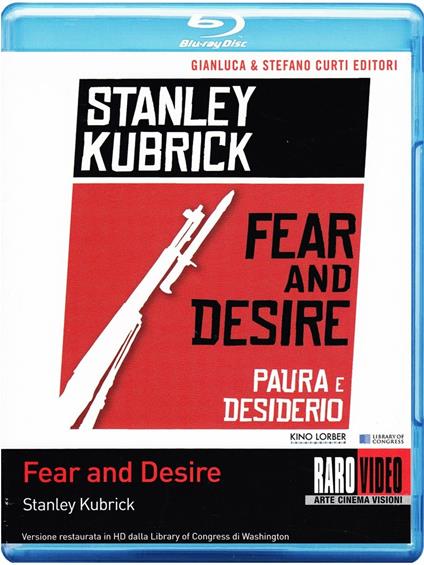 Paura e desiderio di Stanley Kubrick - Blu-ray