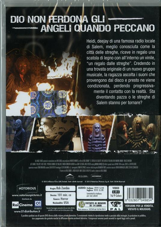 Le streghe di Salem di Rob Zombie - DVD - 2