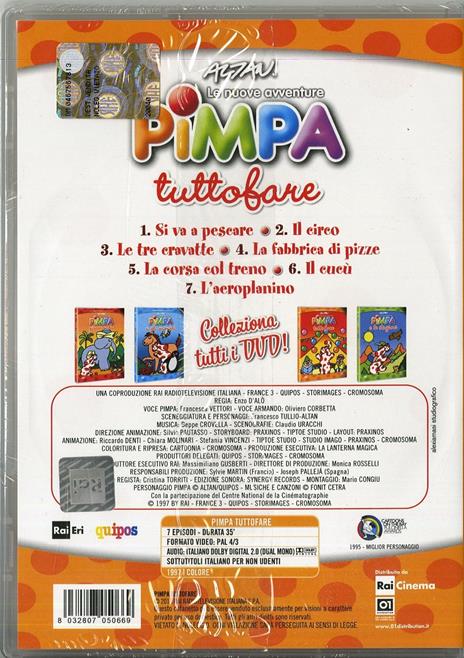 Pimpa. Le nuove avventure. Pimpa tuttofare di Enzo D'Alò - DVD - 2