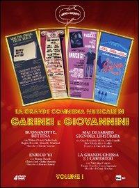 Garinei e Giovannini. La grande commedia musicale. Vol. 1 (3 DVD) di Pietro Garinei,Sandro Giovannini